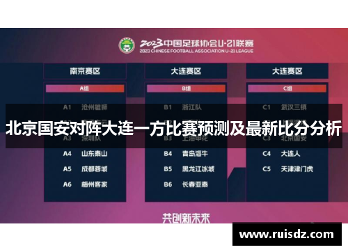 北京国安对阵大连一方比赛预测及最新比分分析